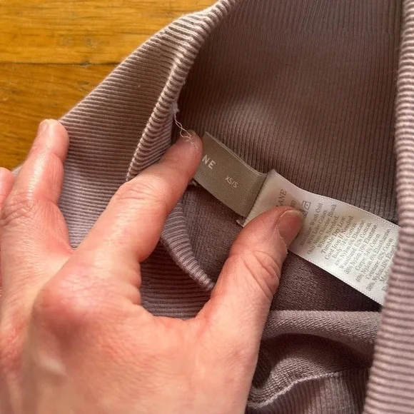 Everlane Seamless Legging XS/S Light Purple Compression Workout High Waisted - Picture 11 of 14